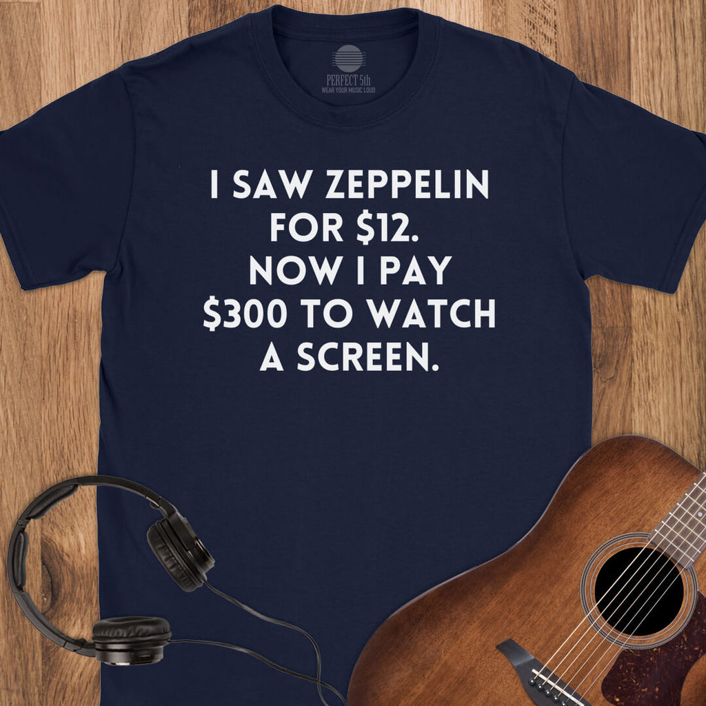 Zeppelin to Screens T-Shirt